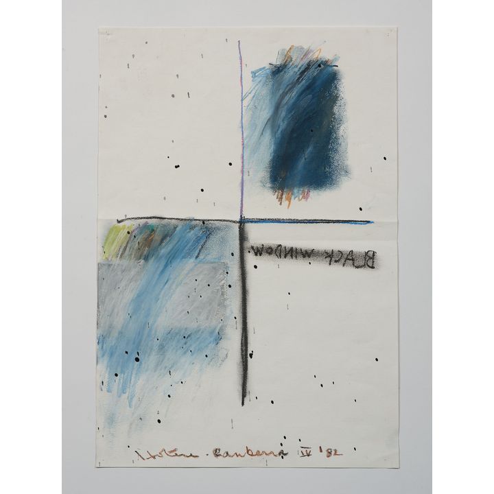 Ralph Hotere 'Black Window'