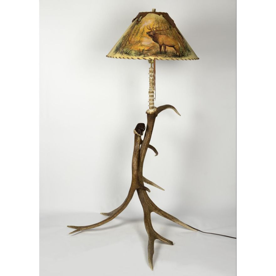 Unknown (20th/21st Century): Antler Floor Lamp
