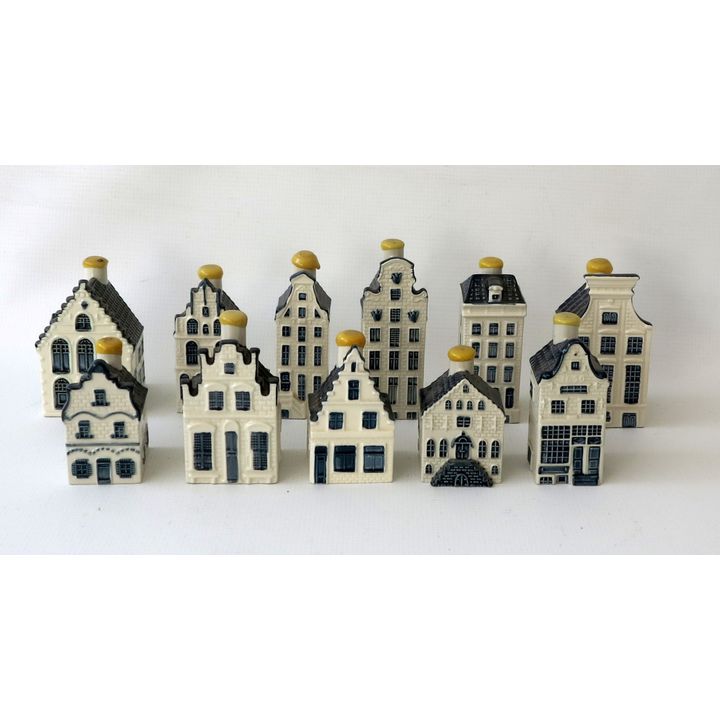 SET OF 11 DELFT KLM CONTAINERS