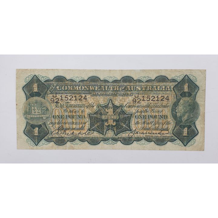 CoA R/H One Pound Note