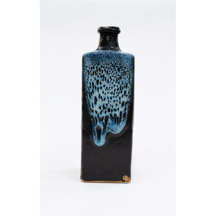 Len Castle - Square bottle vase