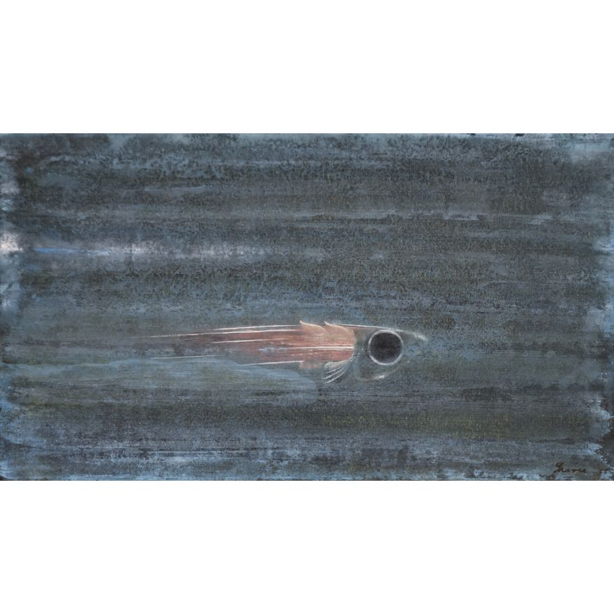 Morris Graves ''Minnow'' 1955 Tempera