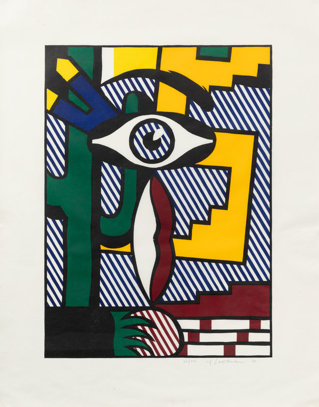Roy Lichtenstein
(American, 1923–1997)
American Indian Theme III (from American Indian Theme Series), 1980