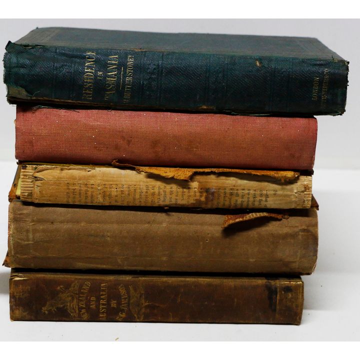 PUSELEY, DANIEL [5 titles], The Rise and Progress of Australia, Tasmania and New Zealand