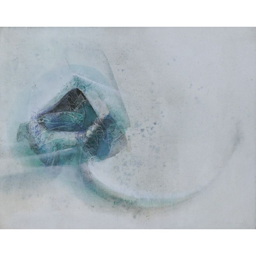 James Leong ''Facets'' 1965 Mixed Media
