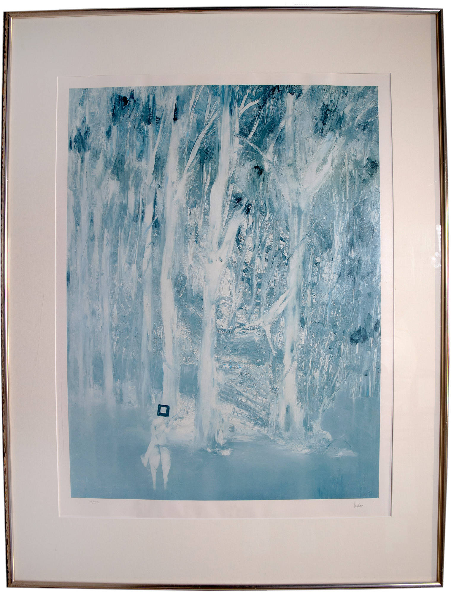 448 · Sidney Nolan (1917-1992), 'Riverbend Series (Panel 4)'