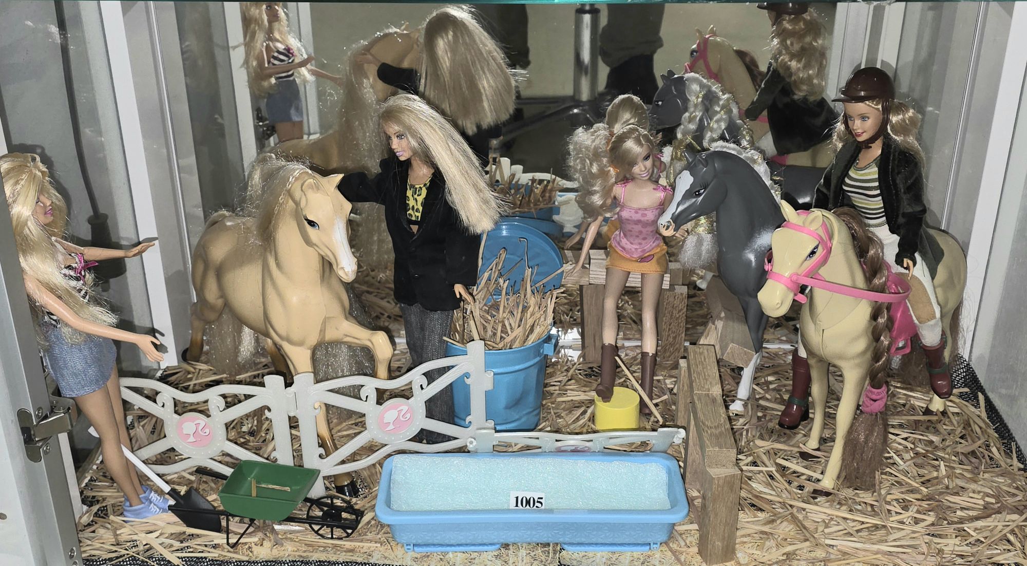 Barbie Doll Horse Stable Collection