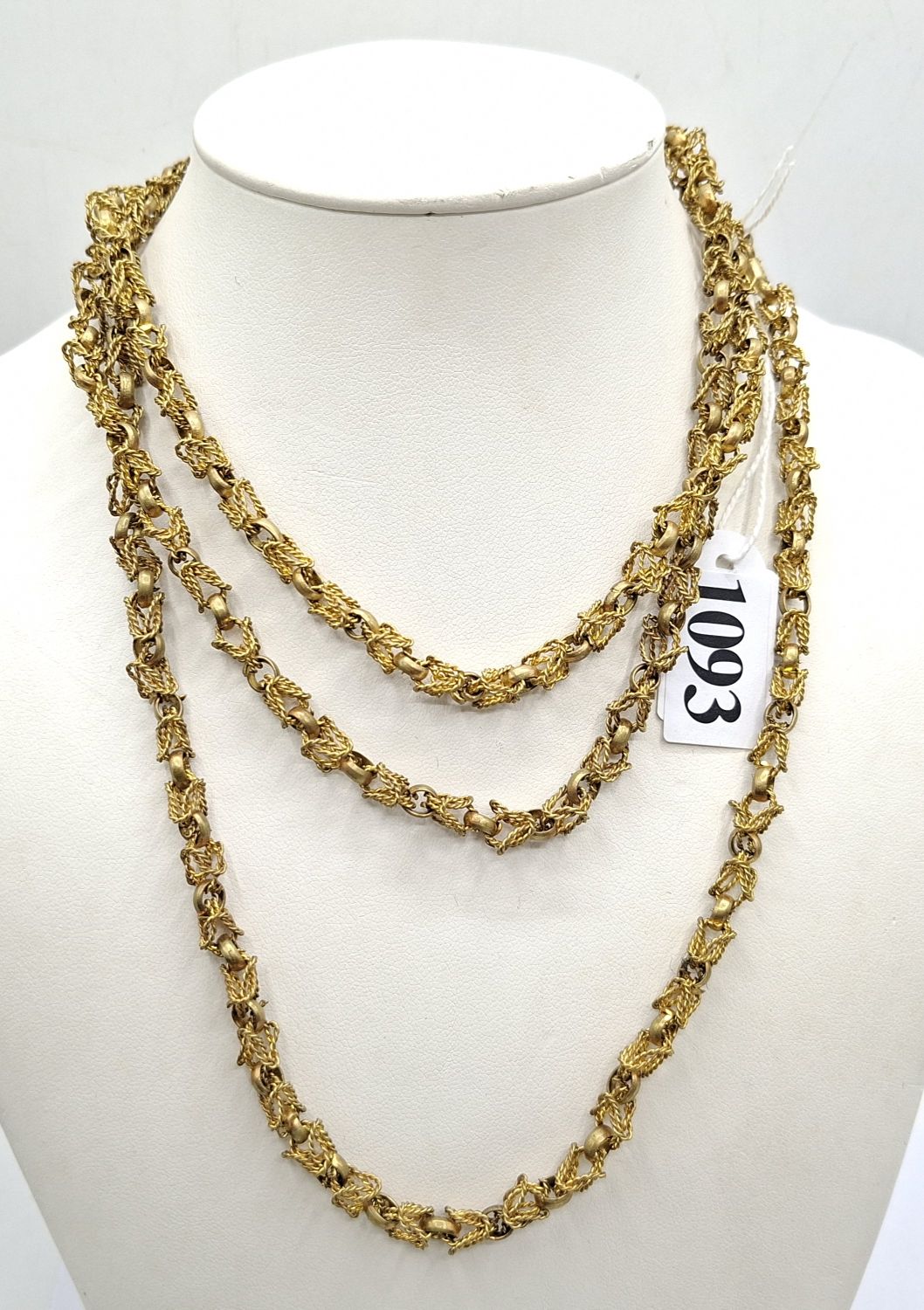 Ornate Gold Filled Necklace