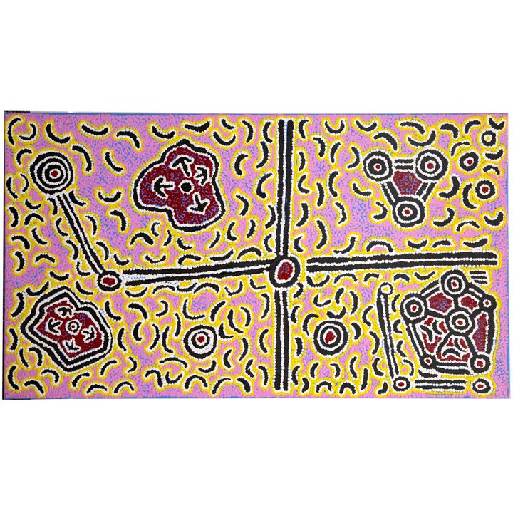 Paddy Japaljarri Stewart (1935-2013), Untitled,