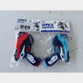 LIGHT AND MUSIC SPACE GUN TOYS SET - 2 SET PACK -