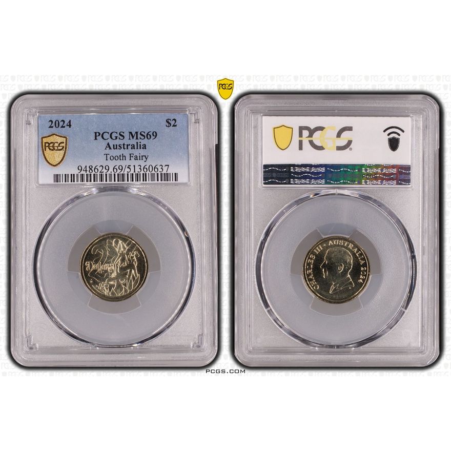 Tooth Fairy, Two Dollar, 2024, PCGS MS69