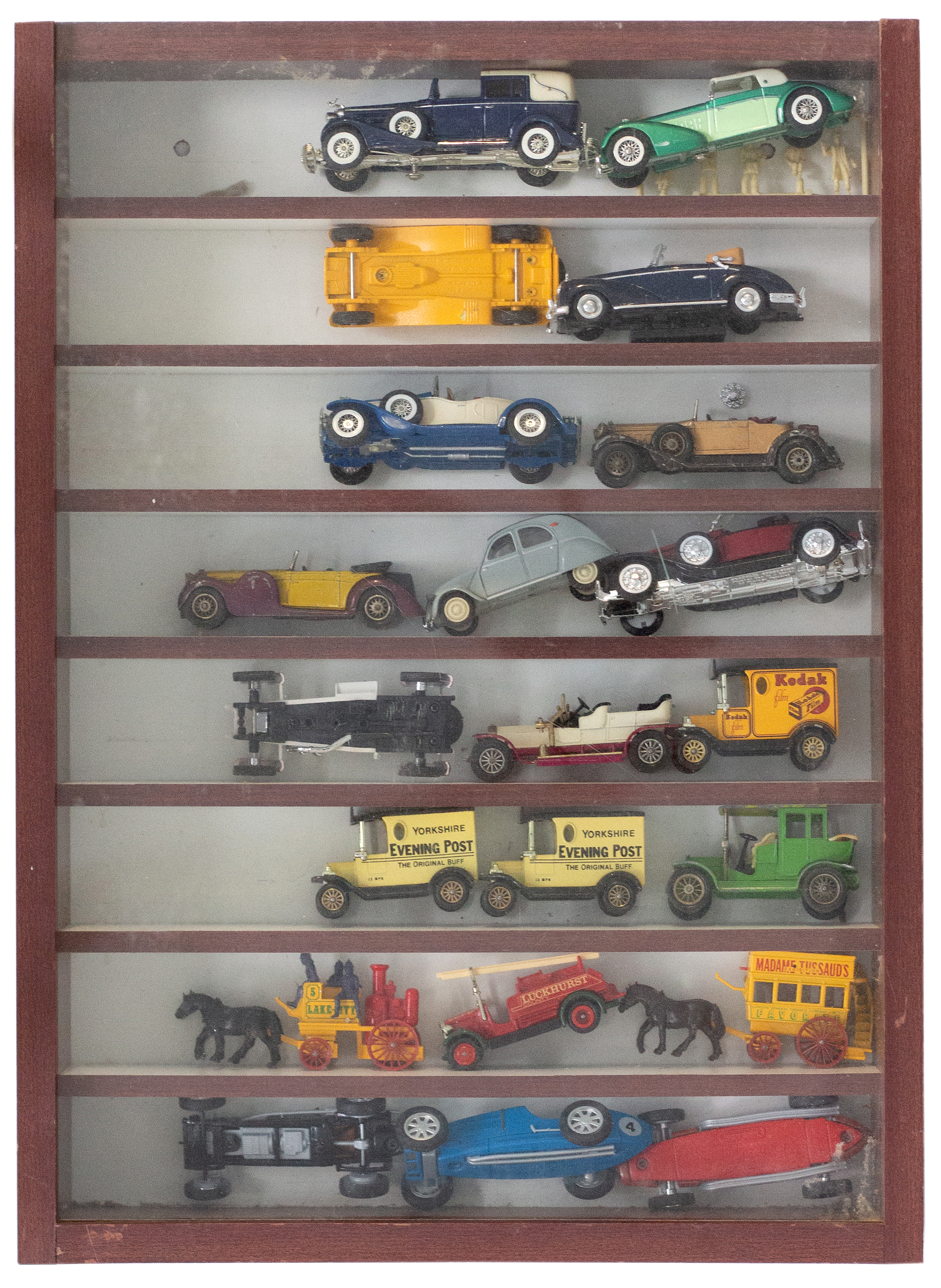 World, Framed Matchbox Cars, 1980 - 2010, VGC