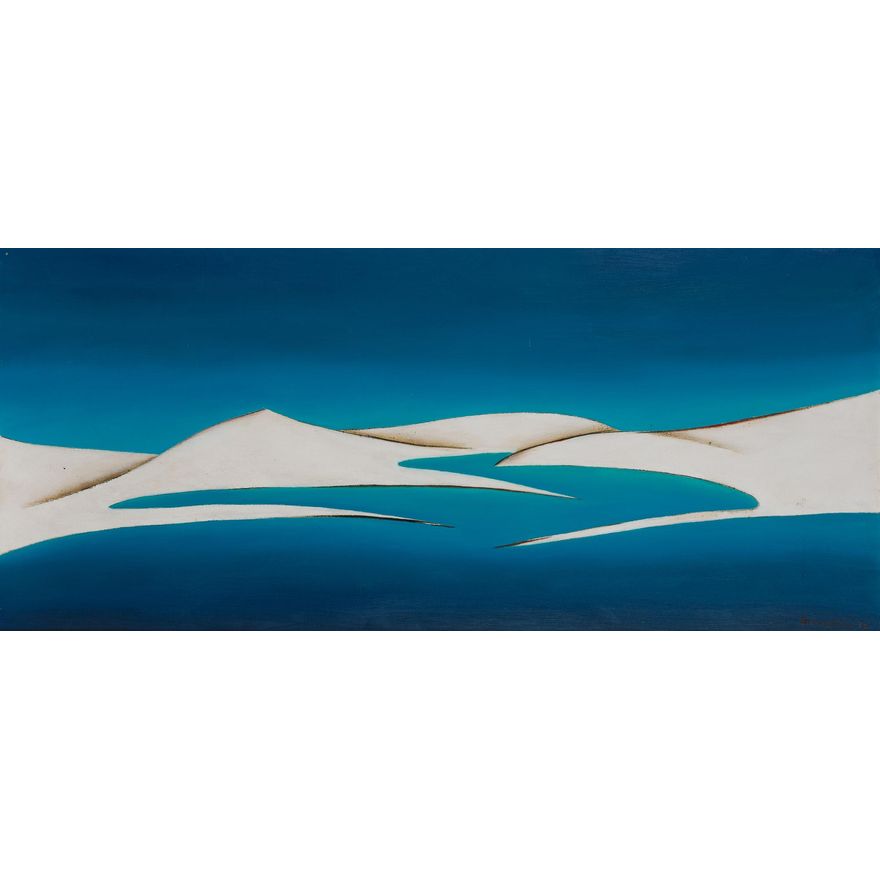 Freda Simmonds 'Sand Dunes at Twilight'