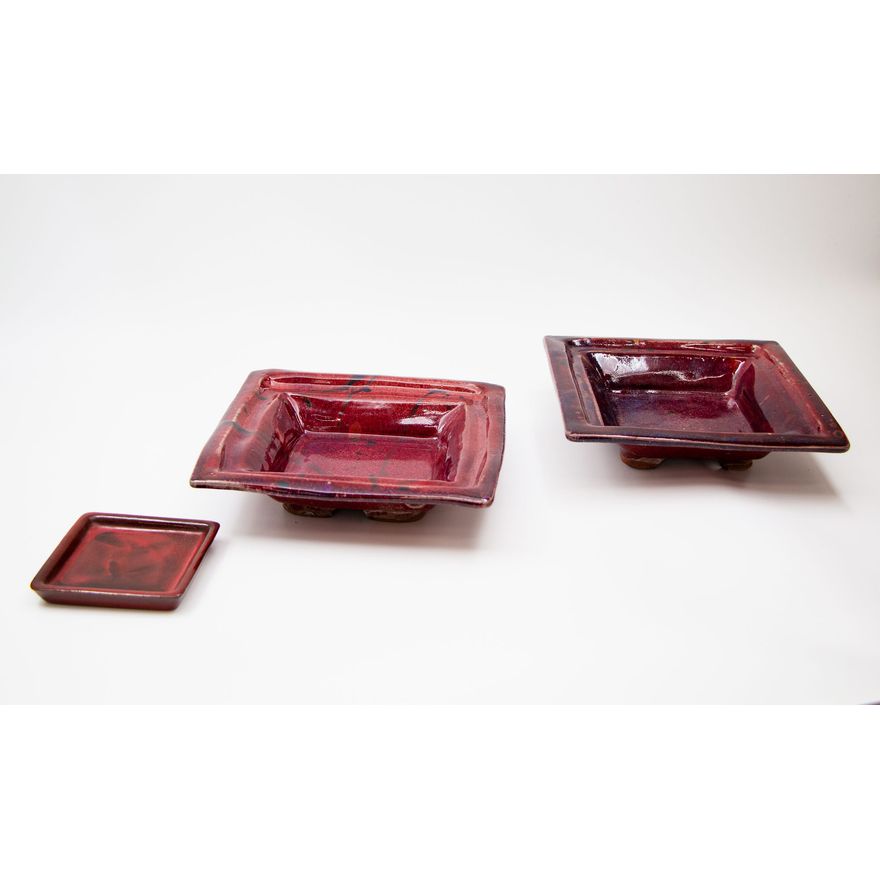 Doreen Blumhardt - Pair of square platters