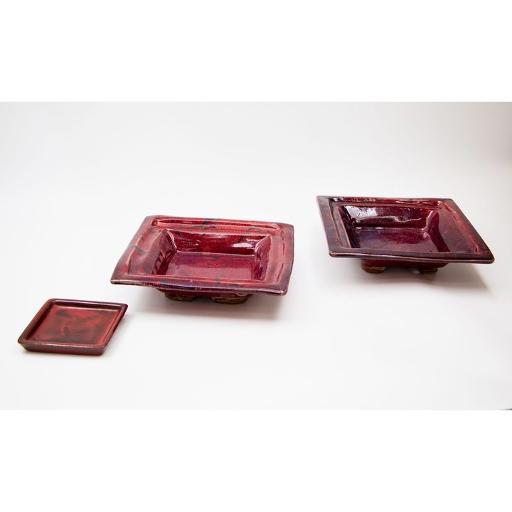 Doreen Blumhardt - Pair of square platters