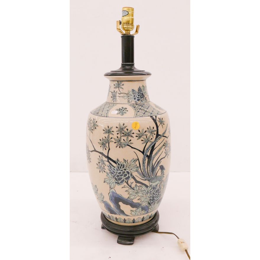Asian Style Phoenix Table Lamp- 25''