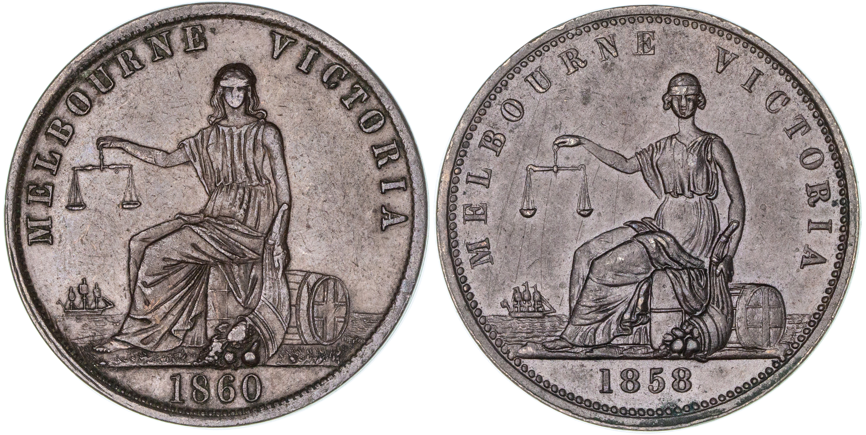Melbourne, Accumulation, Penny aEF
