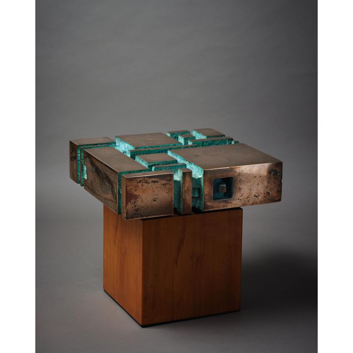 Guy Ngan 'Cast Bronze Sculpture No. 216'