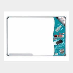 Parrot Whiteboard Slimline Non-Magnetic - 900 x 600mm - 900 x 600mm Aluminium Frame-51465/1921 B2 (S4)
