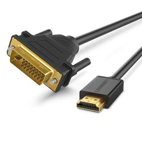 UGreen 10135 HDMI Male to DVI D(24 1) Male 1080P 2m Cable BK Ug hdmi 10135 |