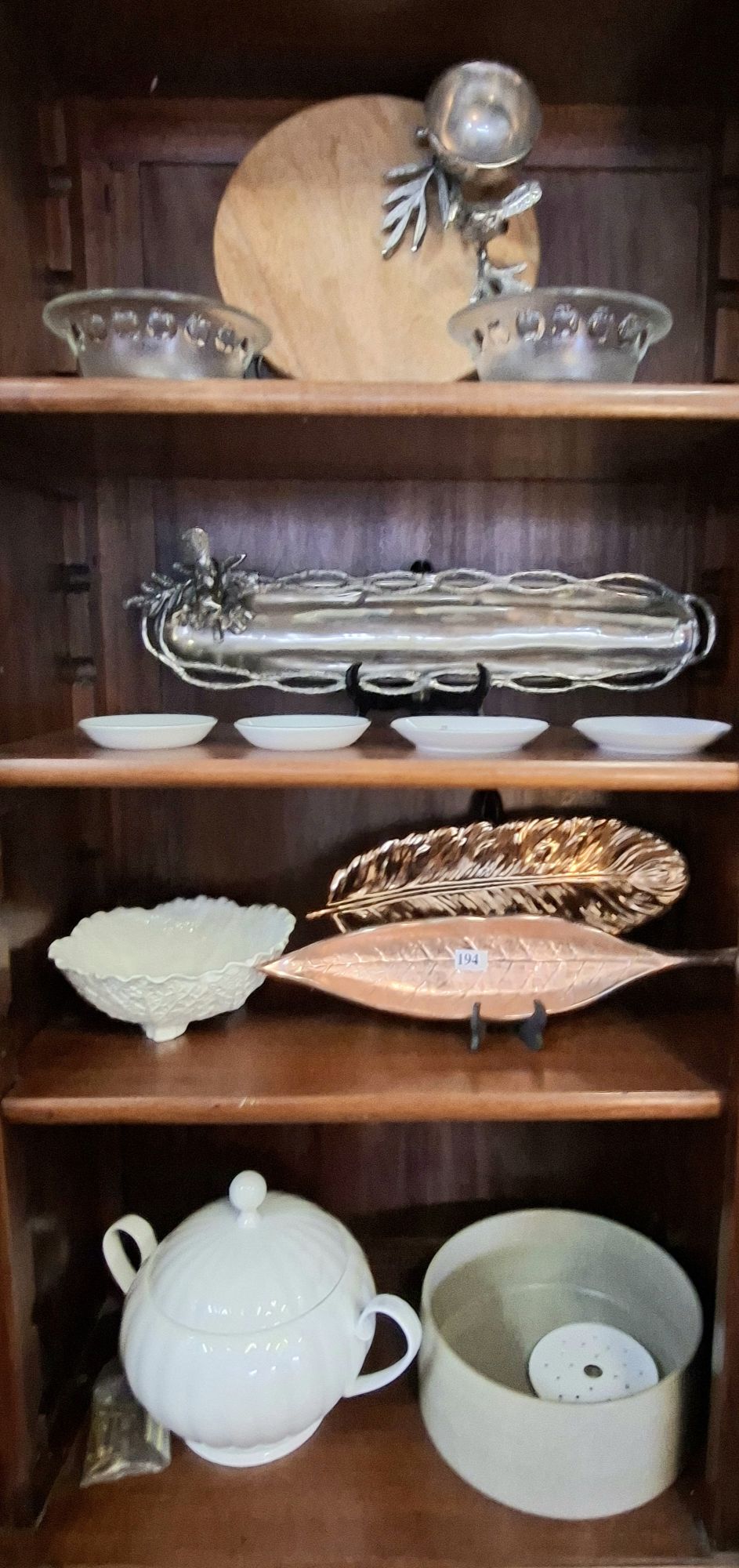 Group Of Serving Dishes And Platters