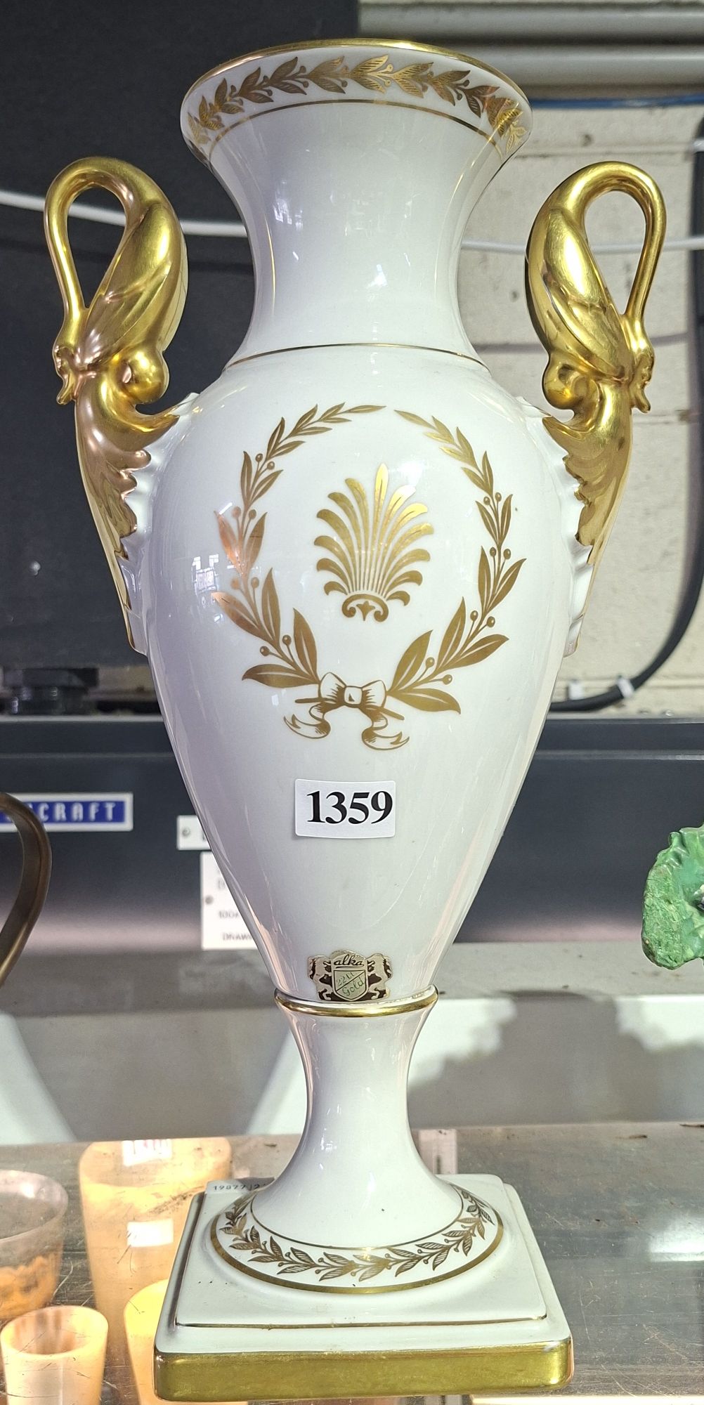 Alka Bavarian Porcelain Vase