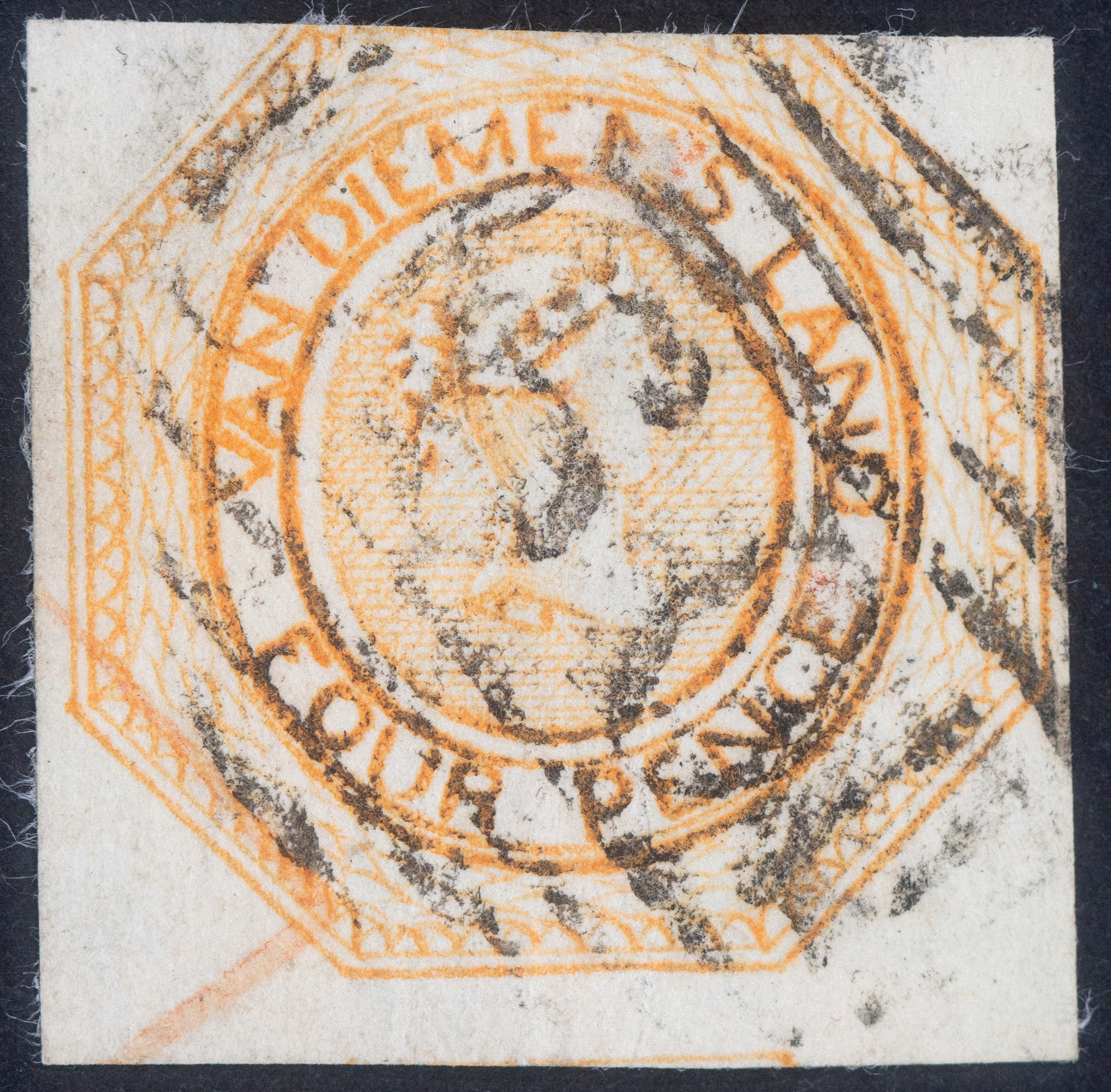 Fourpence, Orange Courier, 1853, FU