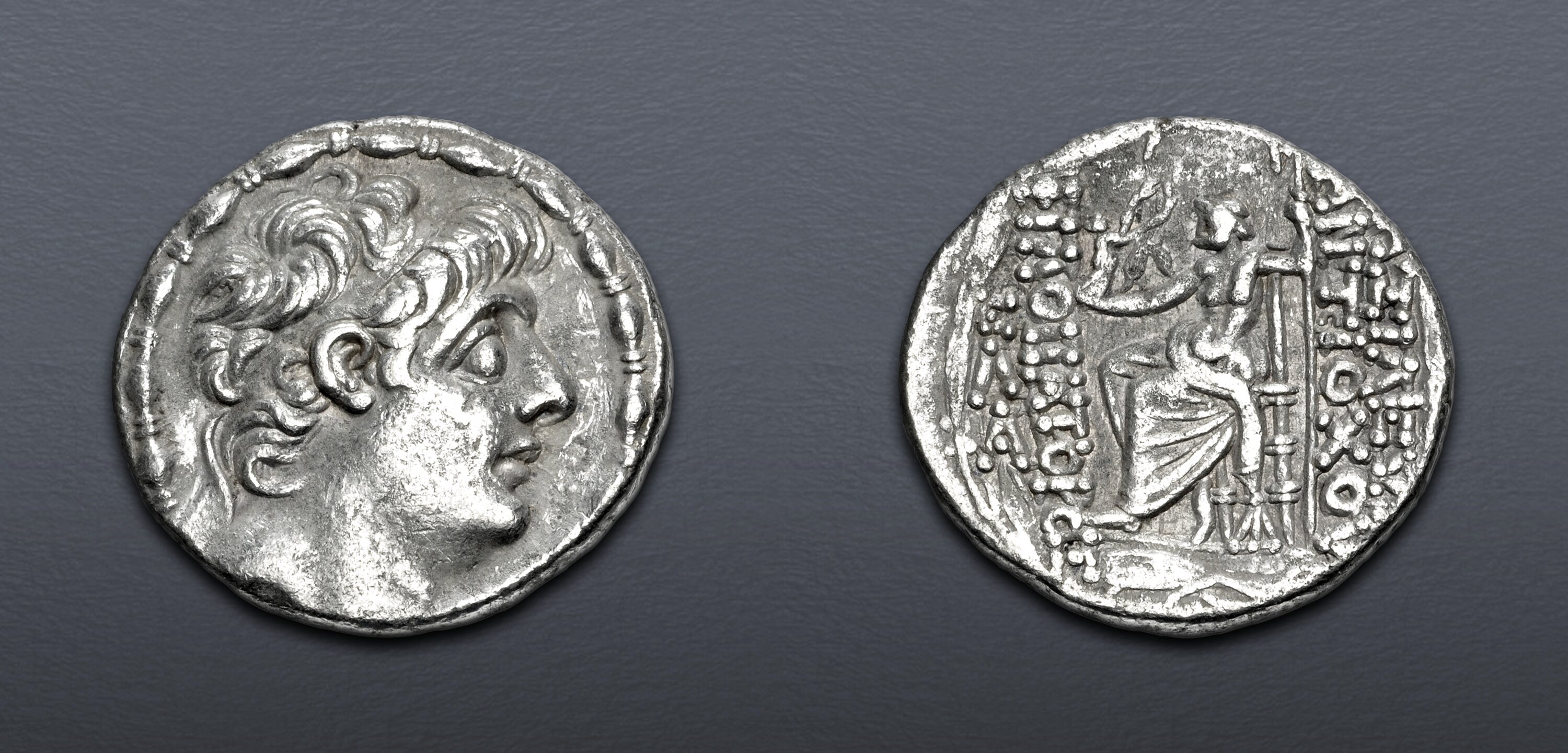 SELEUKID EMPIRE. Antiochos IX Eusebes Philopator (Kyzikenos). 114/3-95 ...