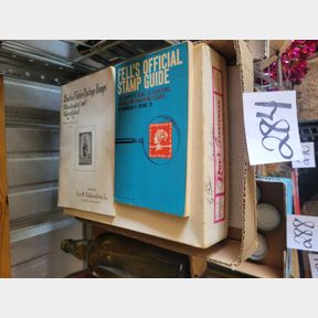 Stamp books and large assortment of old stamps