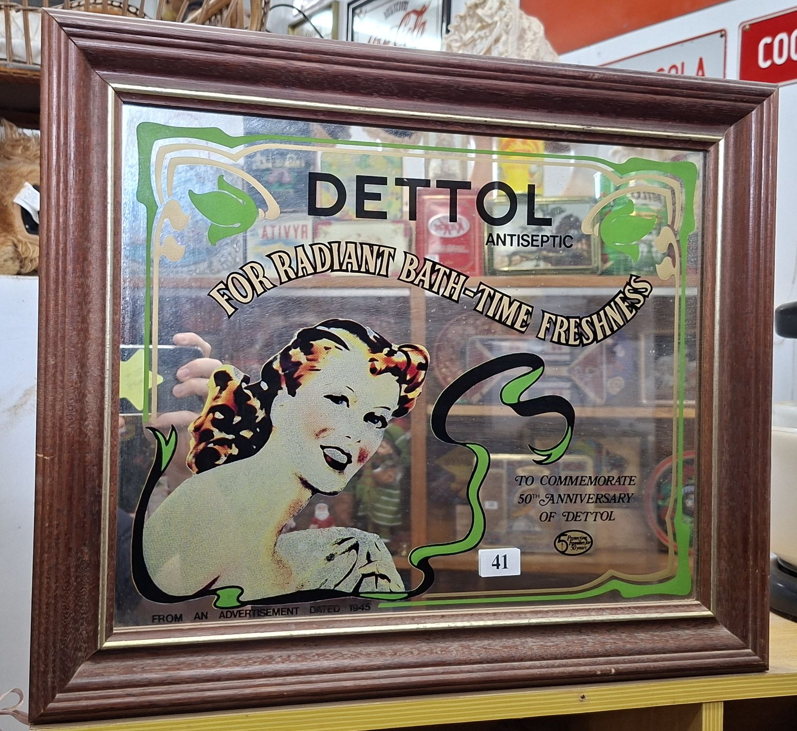 41 · DETTOL ANTISEPTIC WALL MIRROR