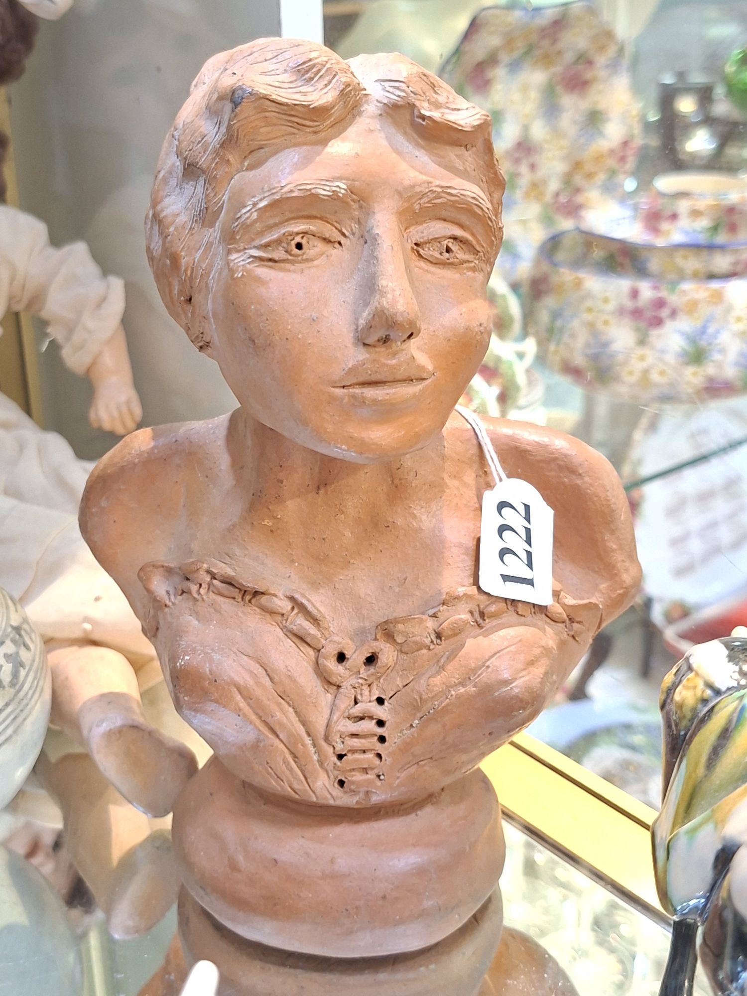 Studio Pottery Terracotta Bust