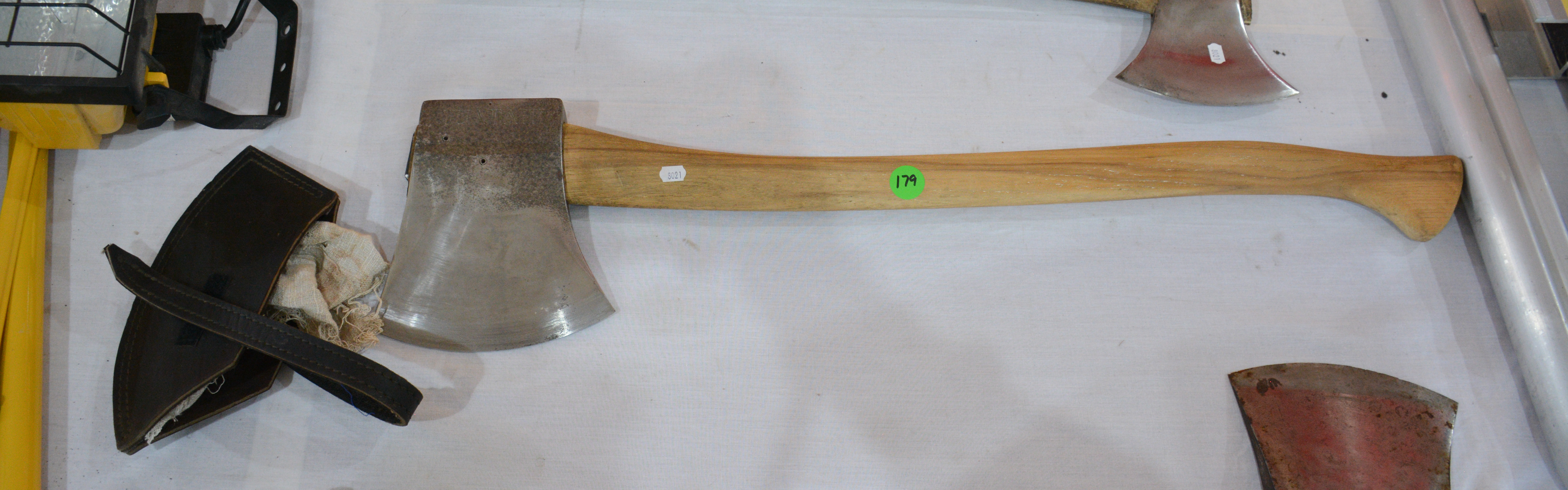 Tuatahi Competition Axe and Guard — sold at auction in New Zealand for $250