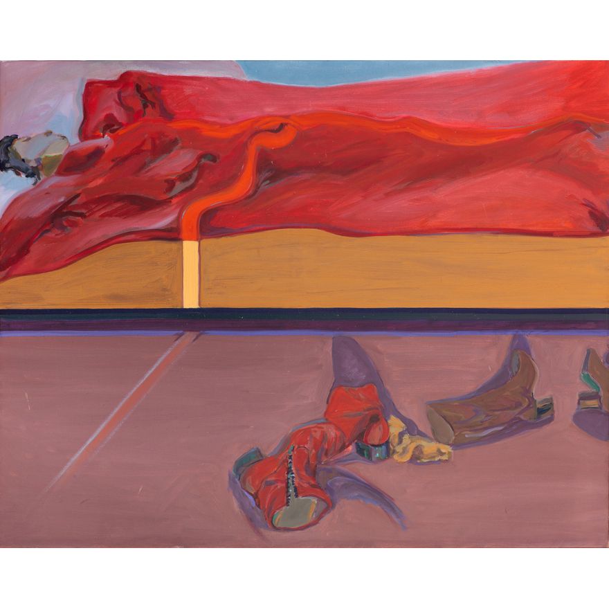 Norbert Tadeusz Bett mit Licht (Martha) 1977