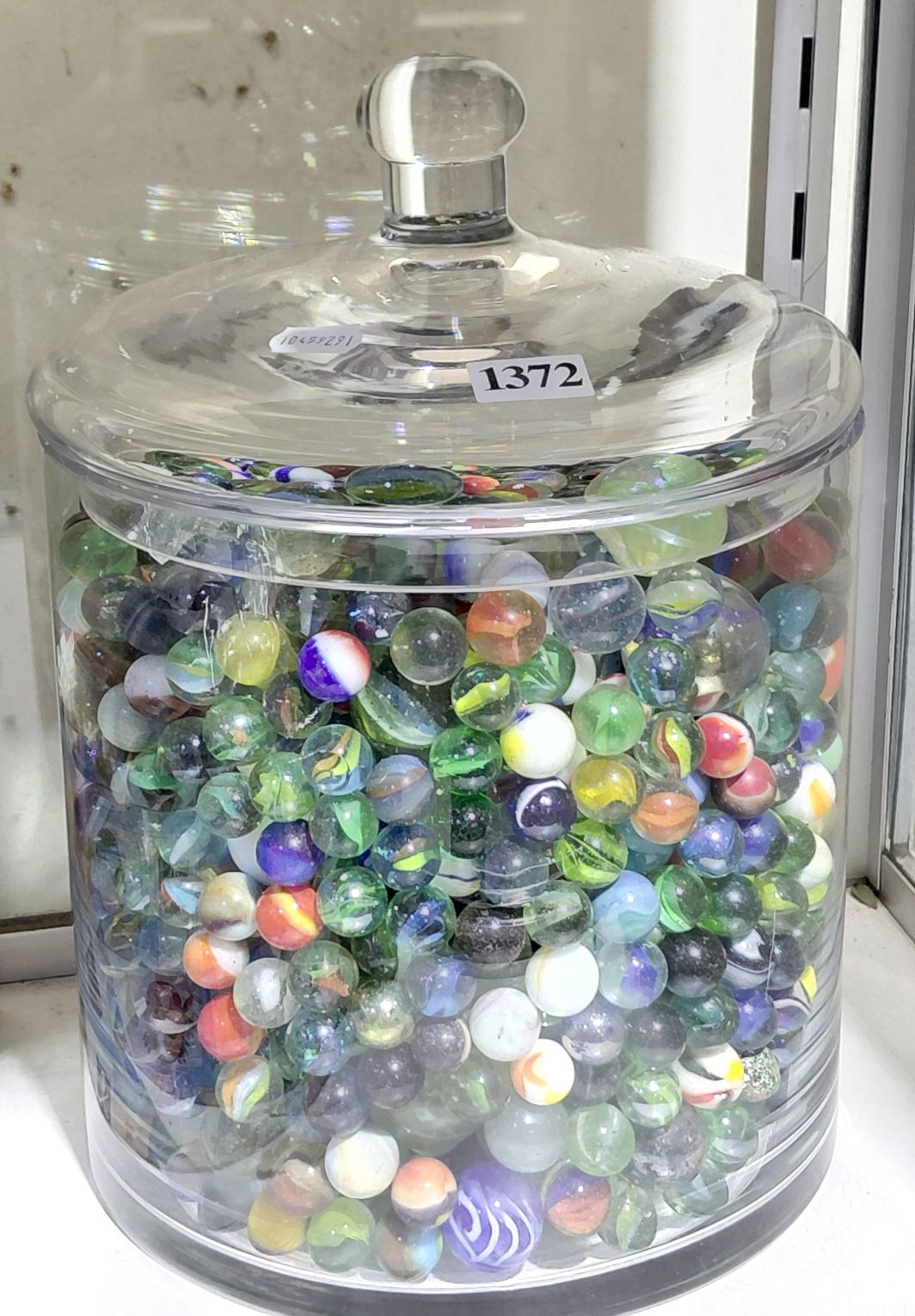Marble Collection In Jar