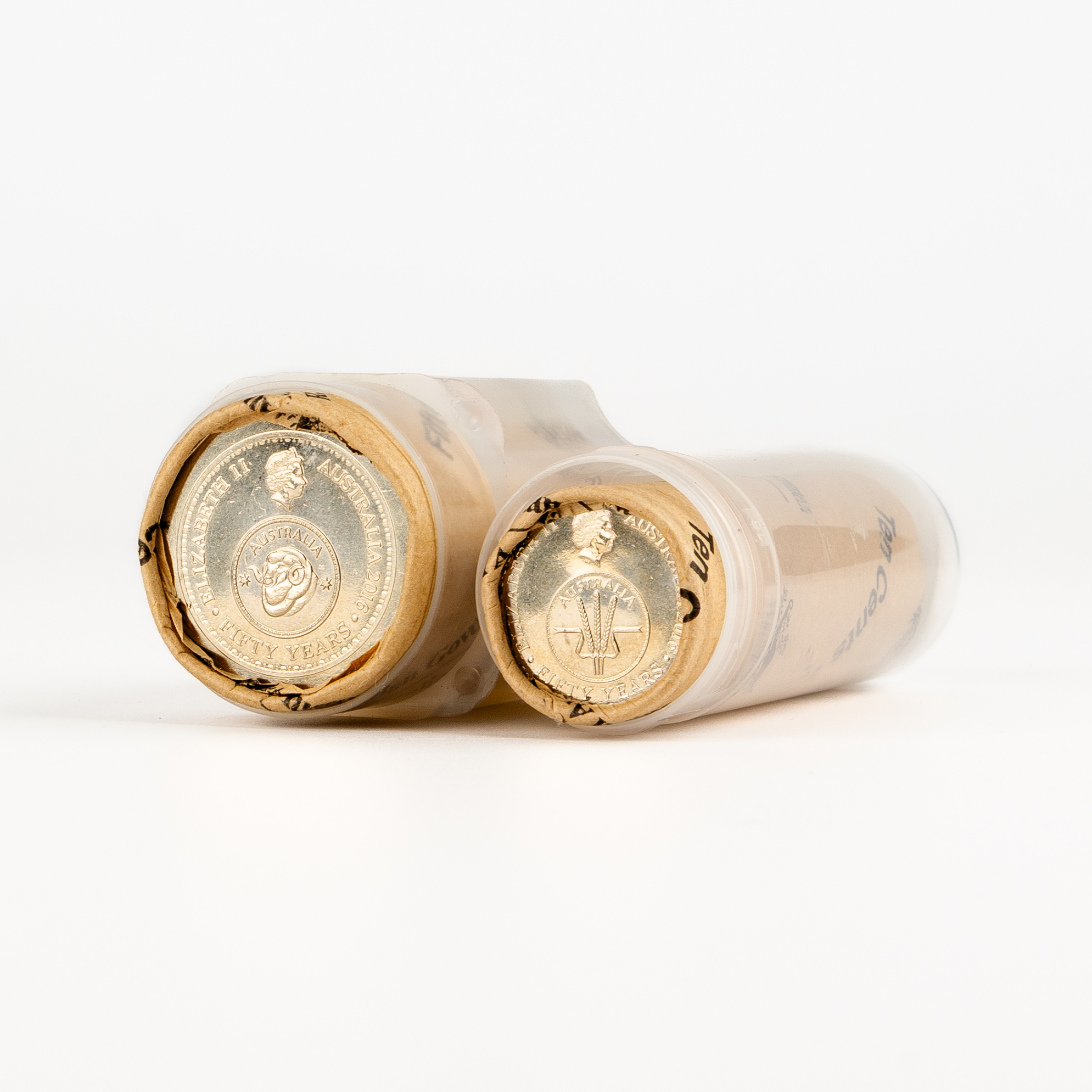 91 · RAM - Fifty Years of Decimal Currency, Ten Cents - Fifty Cents, 2016,  UNC