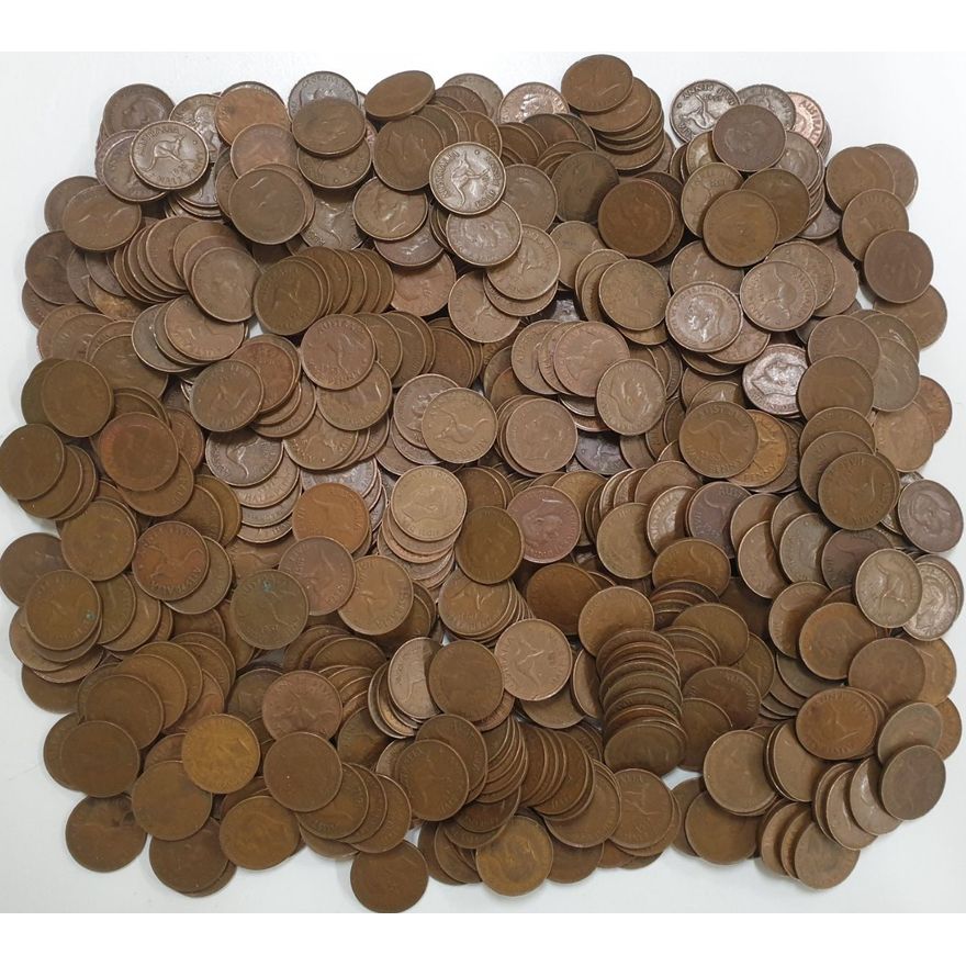 Aus. Half Pennies - Approx. 2.9kg
