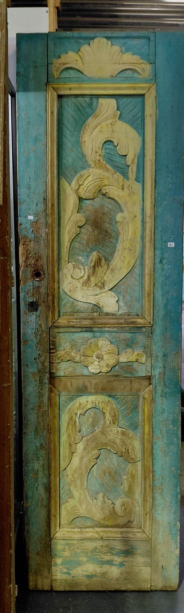 461 · SCRUBBED PINE FRENCH STYLE DOORS