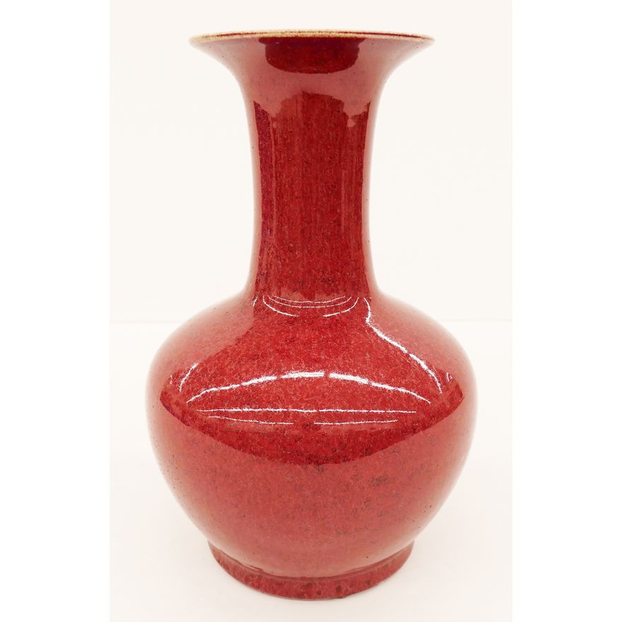 Chinese Qing Sang de Boeuf Vase