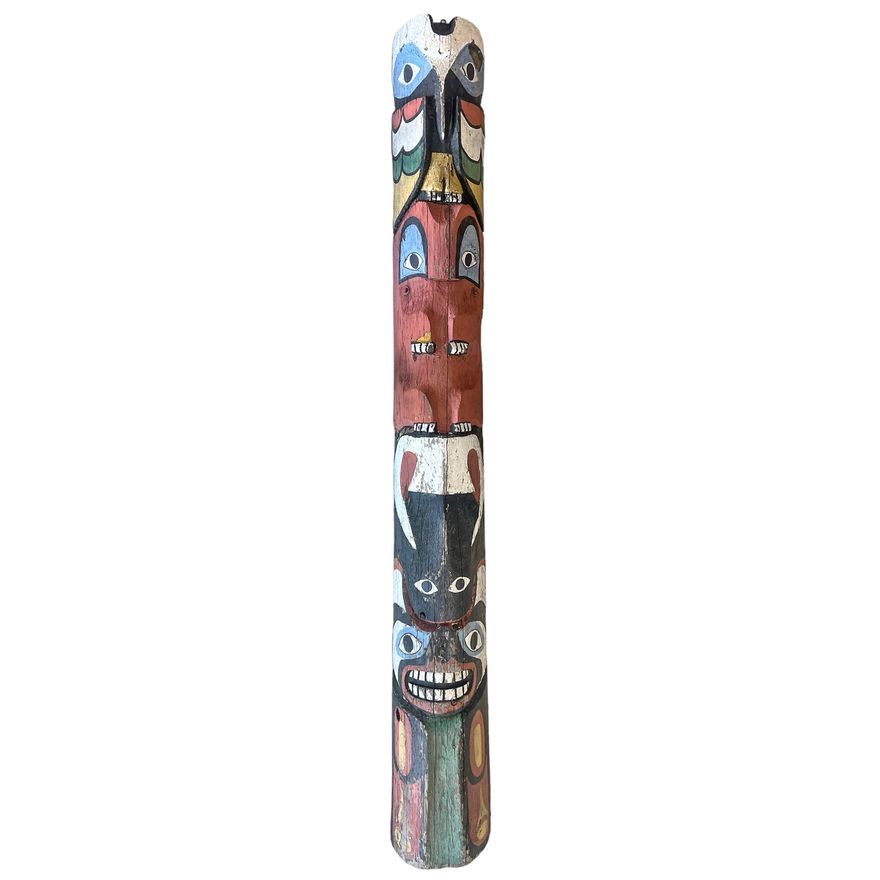 Sam Williams 10' Ye Olde Curiosity Shop Totem Pole