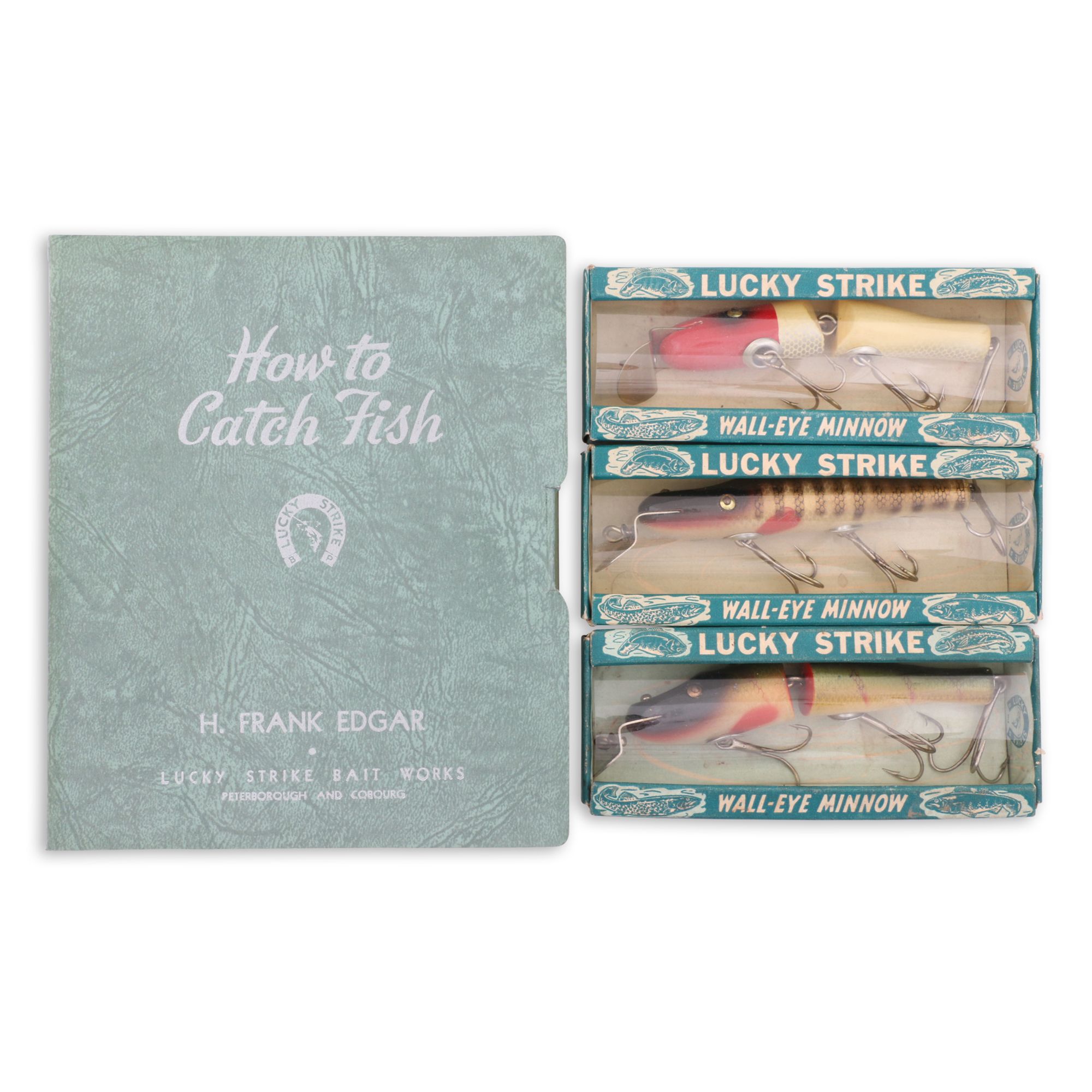 Lucky Strike Book Box How to Catch Fish - 3 Lures