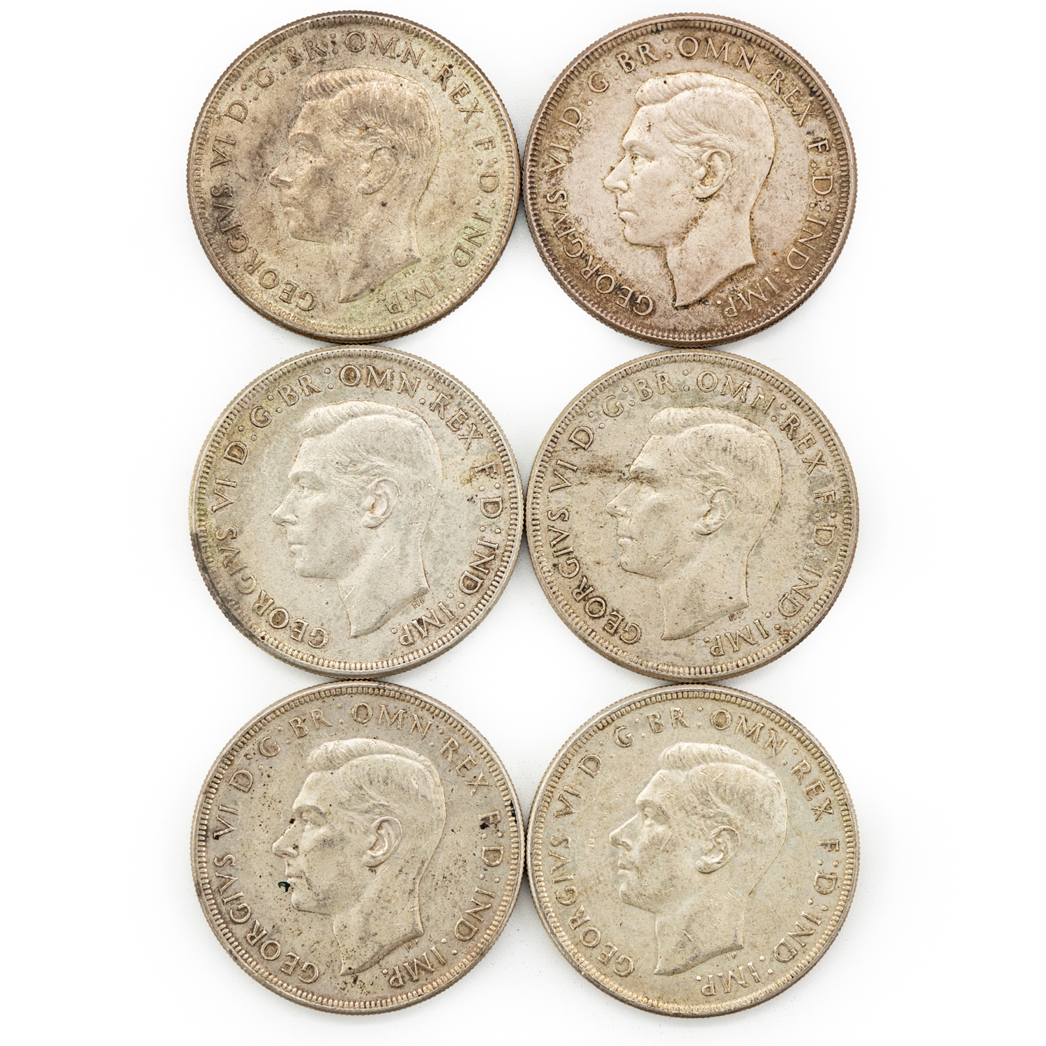 George VI, Crown, 1937, VF - aEF