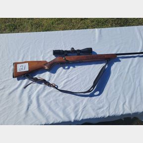 Mossberg Model 800B 243 with a Nikon Prostaff scope
