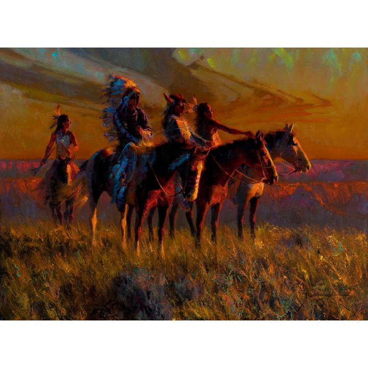 Dan Mieduch (1947- ), The Wind Breathes Its Spirit