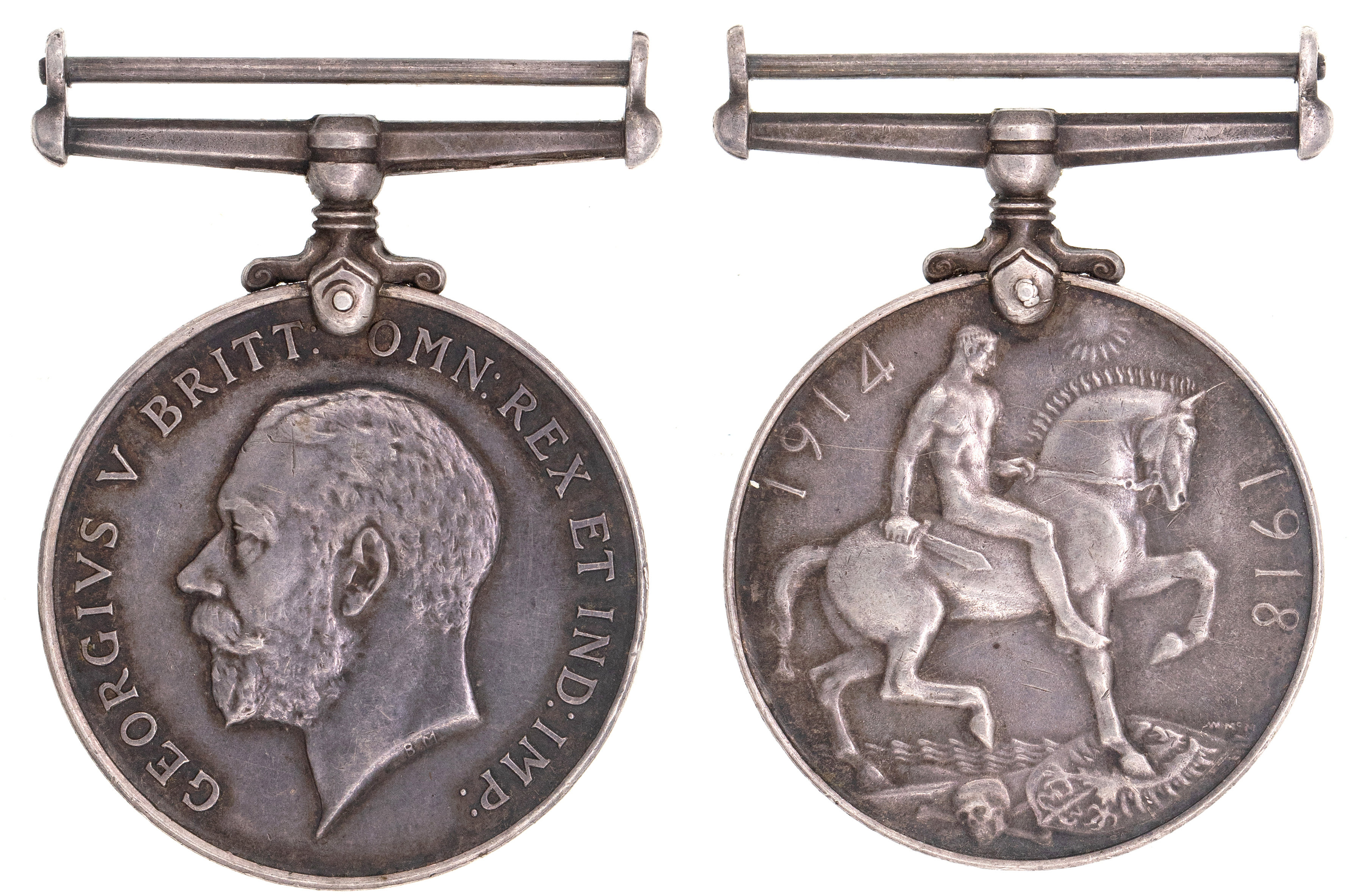 WWI Prisoner of War, British War Medal, 1914 - 1918, EF