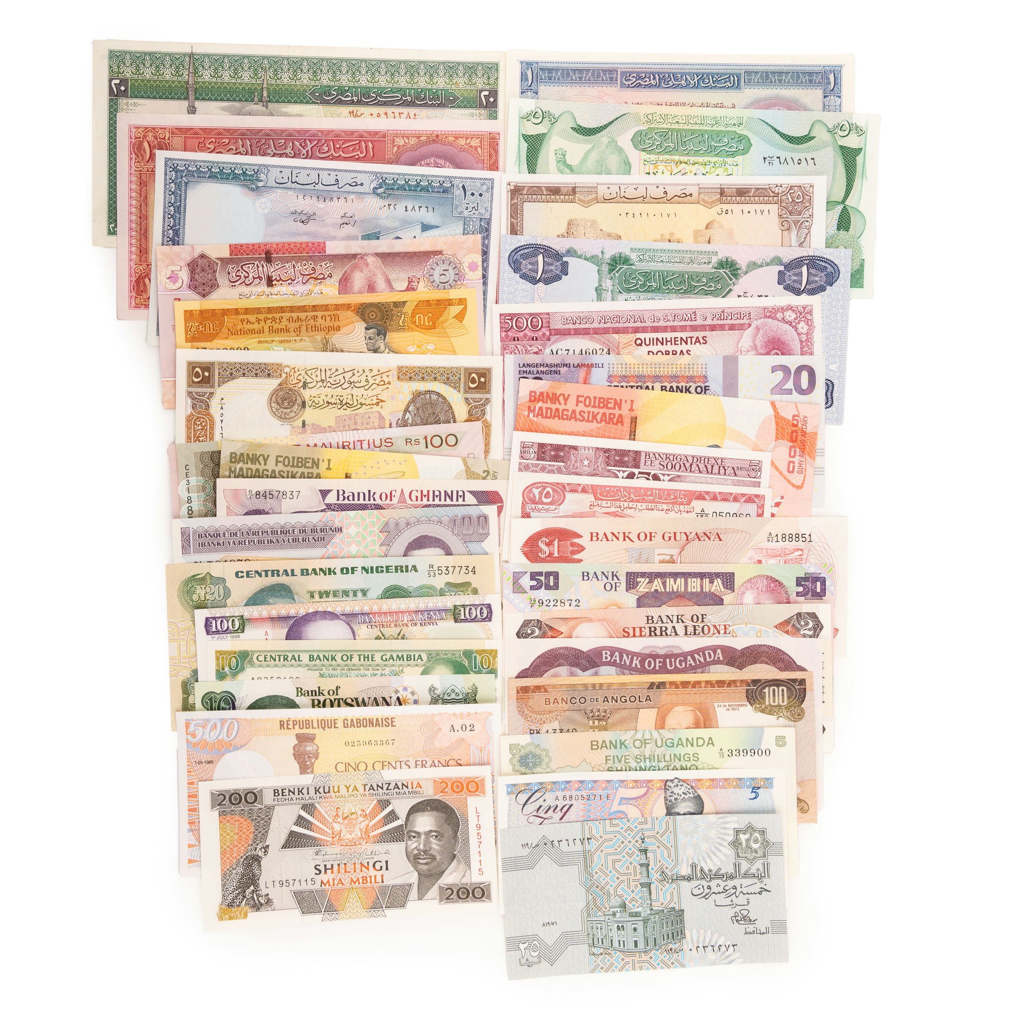 Africa, Accumulation, 1970s - 2010s, VF - UNC