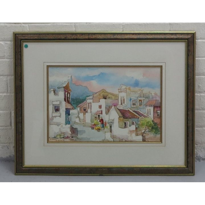 ISABEL LE ROUX - WATERCOLOUR, dated '92