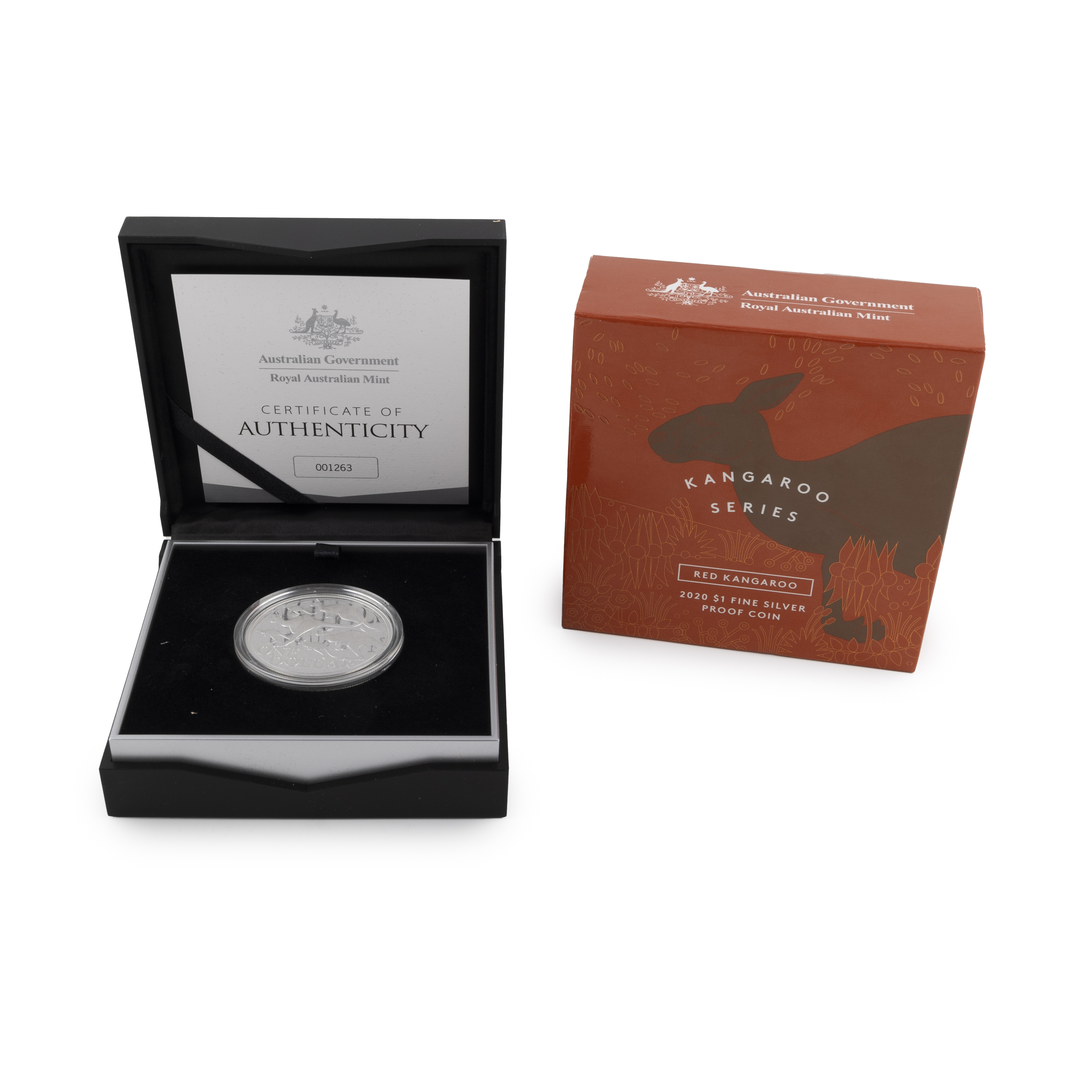 Elizabeth II, Kangaroo Series - Red Kangaroo, One Dollar, 2020, FDC