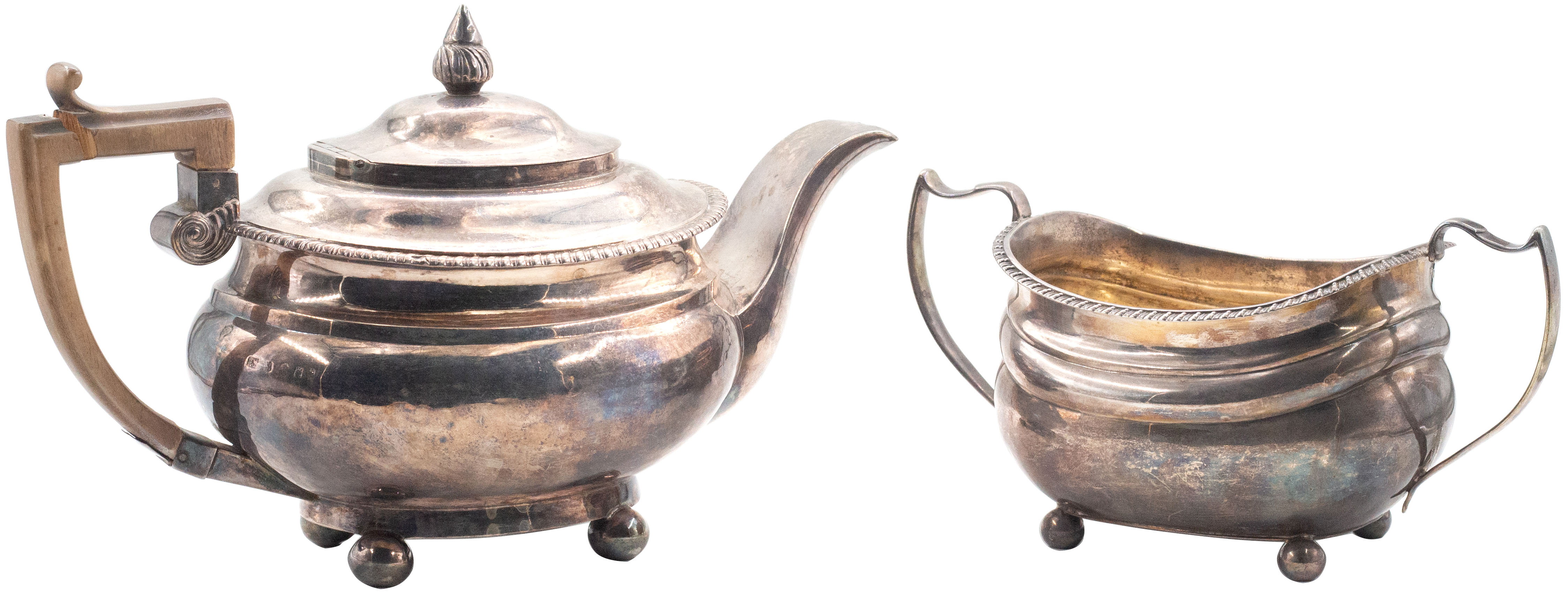Great Britain, Regency Silver Teapot, 1830, VGC