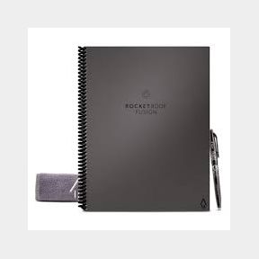 A4 Rocketbook Fusion Smart Reusable Notebook Letter Size 23cm x 28cm - Grey | PK 51673/6032 B2 (S7) SB