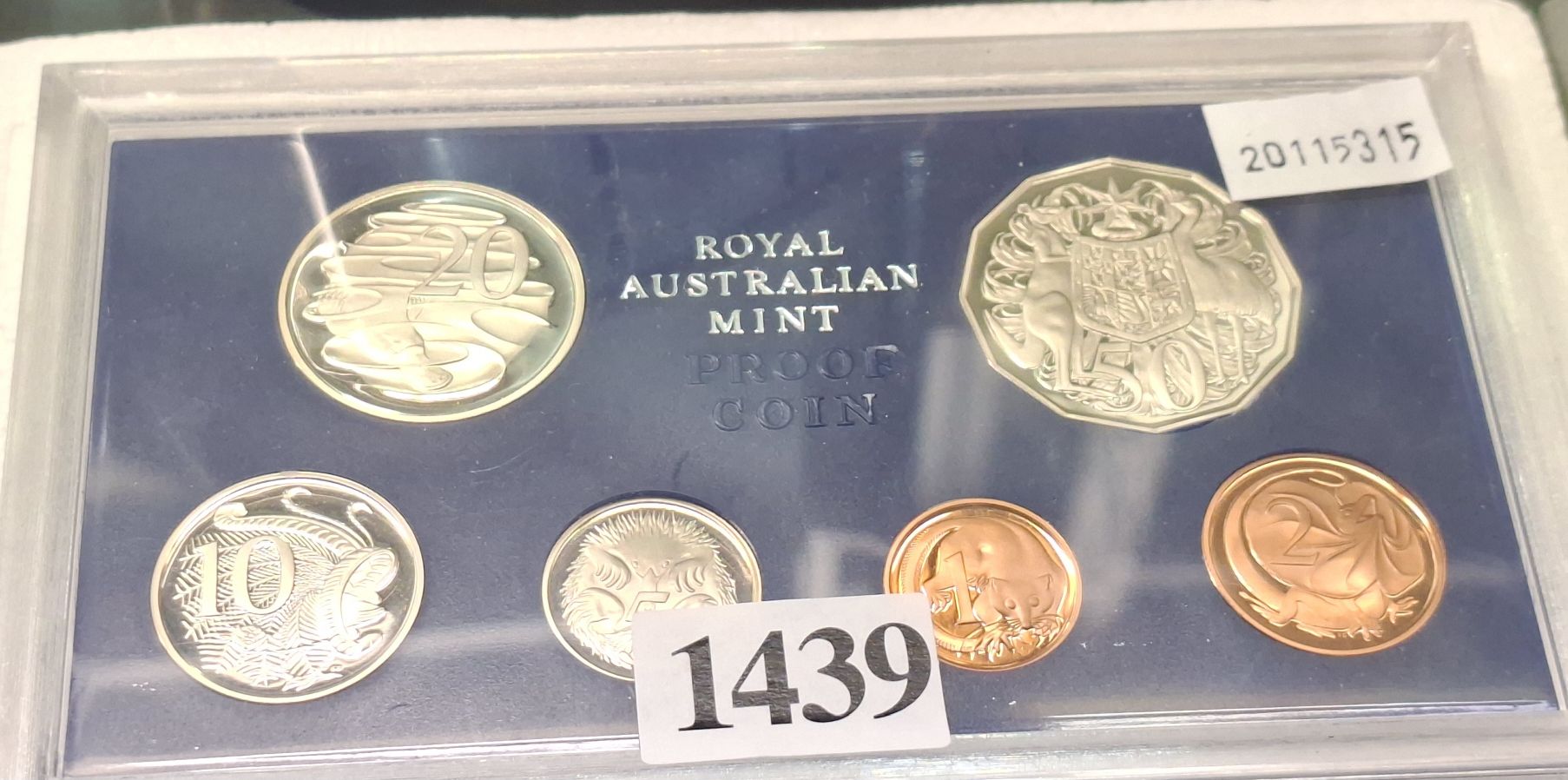 1980 Proof Coin Set